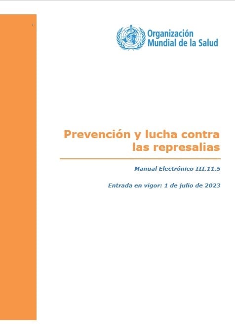 Política de Prevención y Lucha contra las Represalias