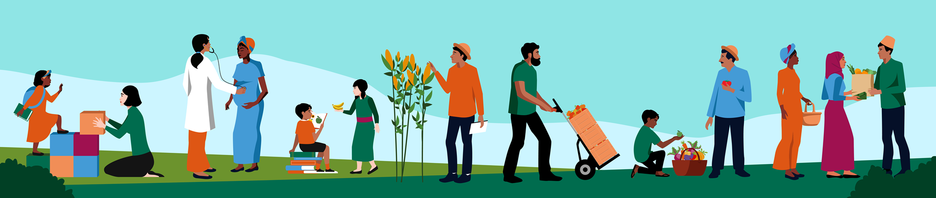 Illustration - Community of practice on food safety