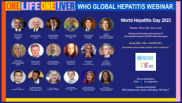 Global Hepatitis Webinar – One life, one liver