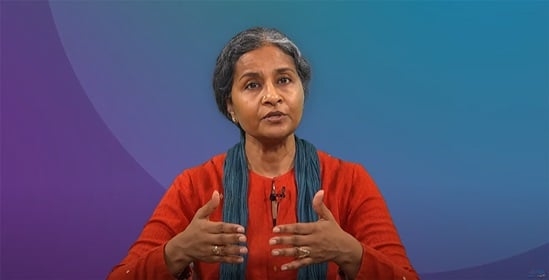 Still image of the video on self-care interventions for health