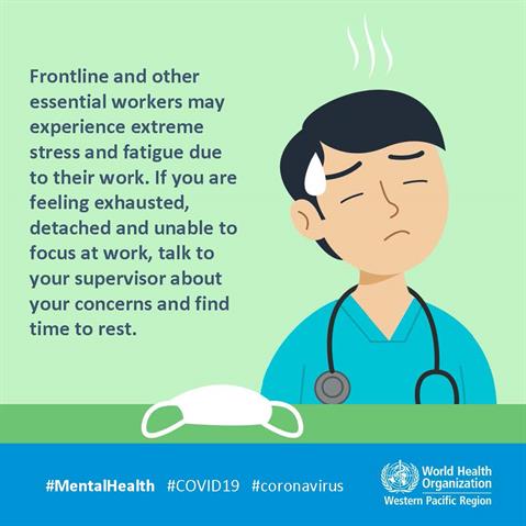 Infographic visualising the recommended advice.